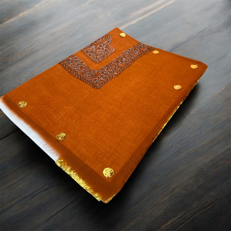 Premium quality Kashmiri pashmina shawl شال صوف كشميري باشمينا درجه اولى لون بني ￼