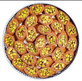 Pistachio burna بقلاوة الكنافه المحشيه فستق الشاميه