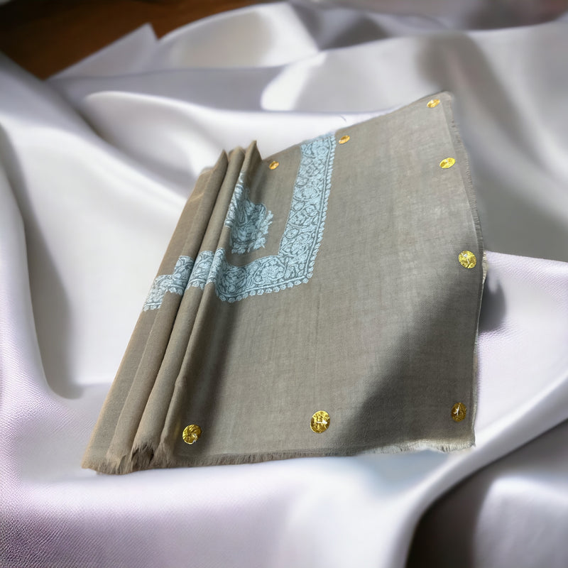 شال صوف كشميري باشمينا درجة أولى Premium Quality Pashmina Kashmiri Shal