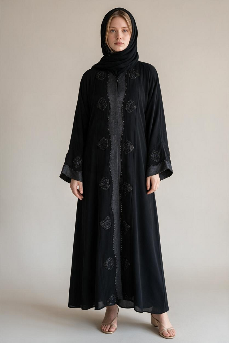عبايه مطرزه يمنيه فخمه abaya luxury from Yemen