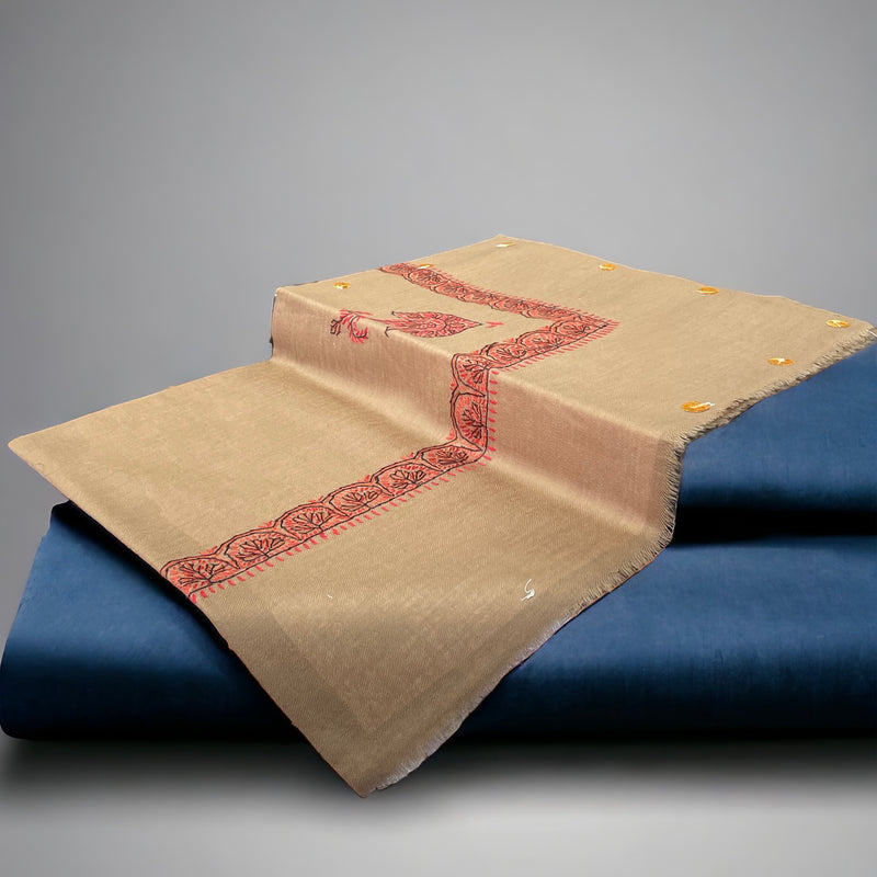 Premium Quality Turma Kashmiri Shal شال صوف كشميري ترمه درجة أولى⁩⁩⁩