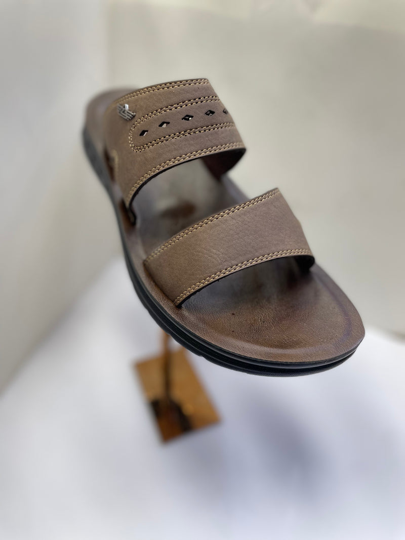 صندل رجالي جلد أصلي⁩