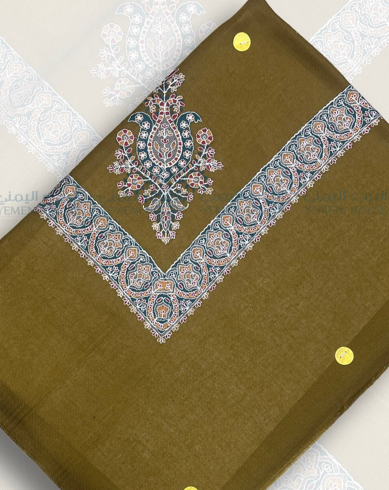 Luxury Yemeni Shal ⁨⁨⁨⁨⁨⁨⁨⁨⁨شال الفص البهلوان يمني فاخر⁩