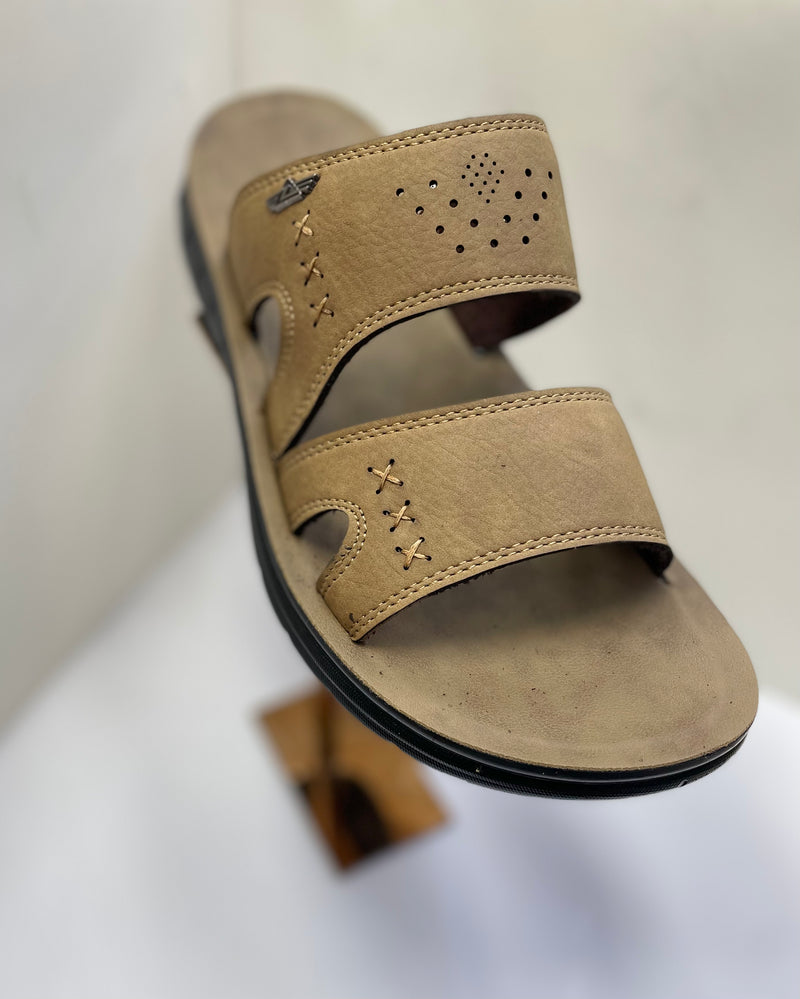 صندل رجالي جلد أصلي⁩