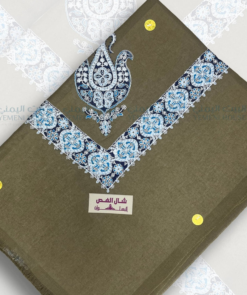 Luxury Yemeni Shal ⁨⁨⁨⁨⁨⁨⁨⁨⁨⁨⁨⁨⁨⁨⁨⁨⁨شال الفص البهلوان يمني فاخر⁩⁩⁩⁩⁩⁩⁩⁩⁩