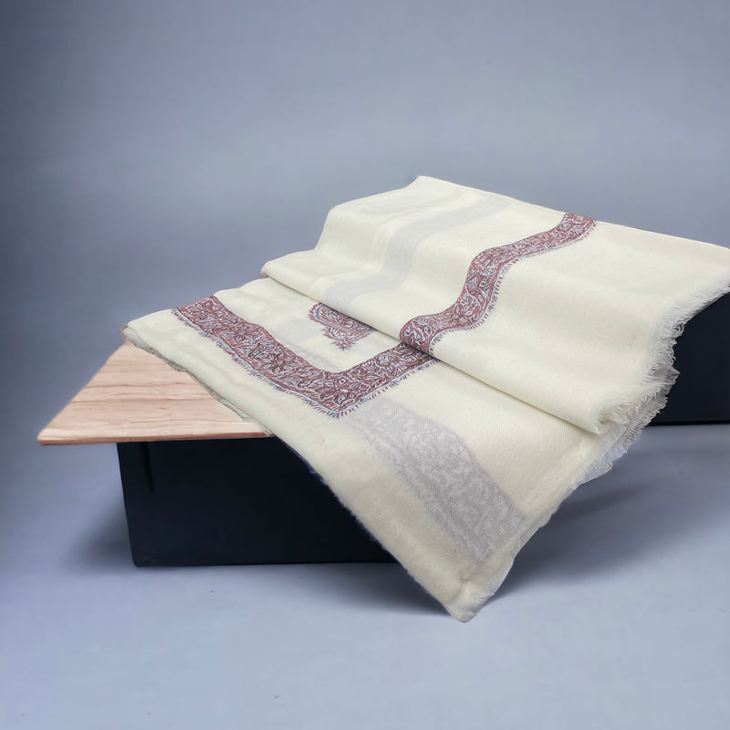 Premium Quality royal Turma Kashmir Shal ⁨⁨⁨⁨شال صوف كشميري ترمه رويال