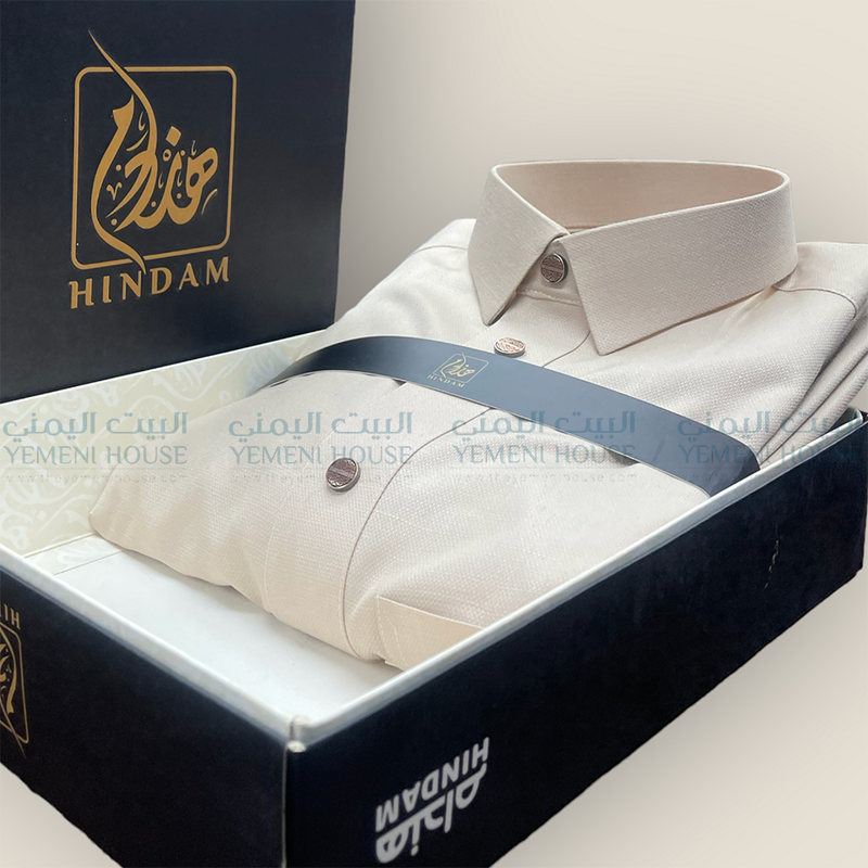 ثوب هندام رجالي فاخر لون لحمي premium quality men thobe hindam