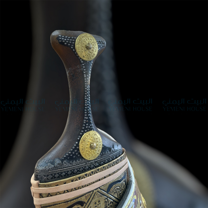 جمبية (توزه) صنعاني حزام كبسي فاخر