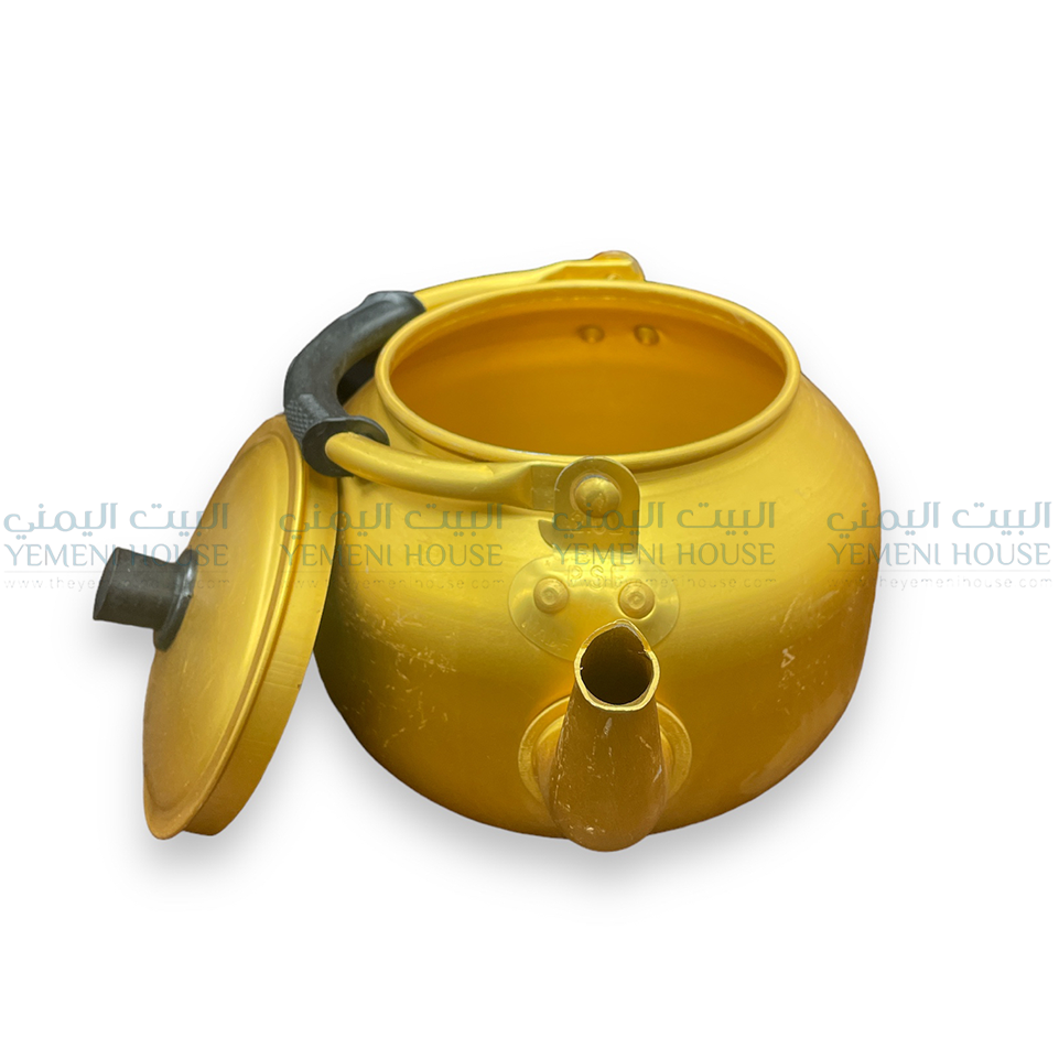 2L Golden Teapot إبريق شاي ذهبي  وسط من اليمن