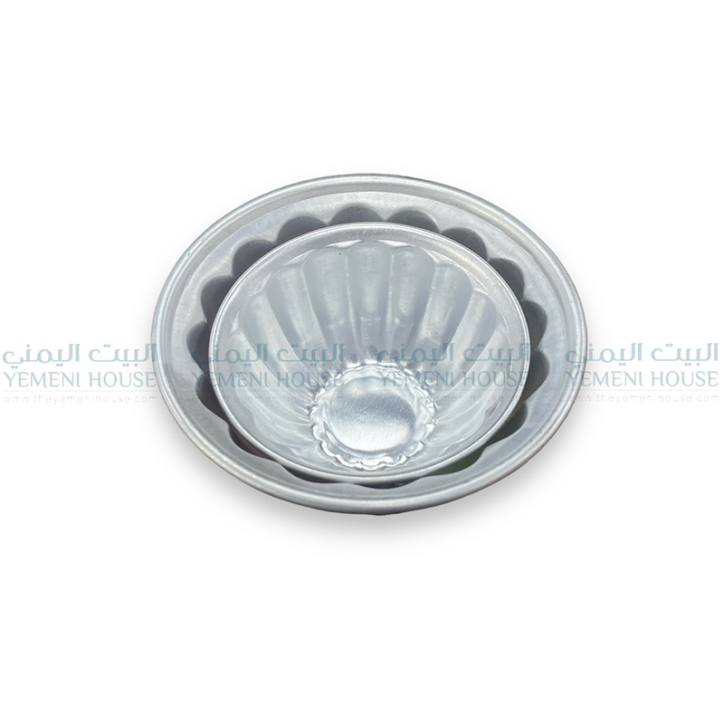 صحون الجلي والمحلبية ٢ قطعتين حجم كبير