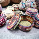 Yemeni Handmade Straw Basket (Medium) سلة قش عمل يد