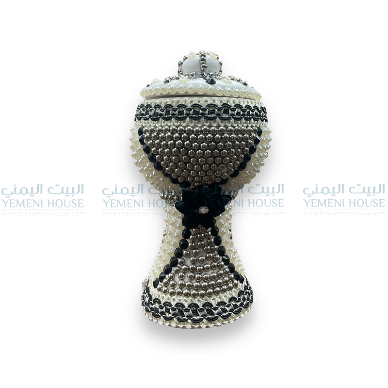 مبخرة يمنية مطرزة Yemeni Beaded Mabkhara