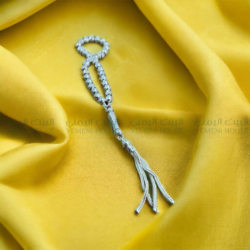 مسبحة فضه خالص