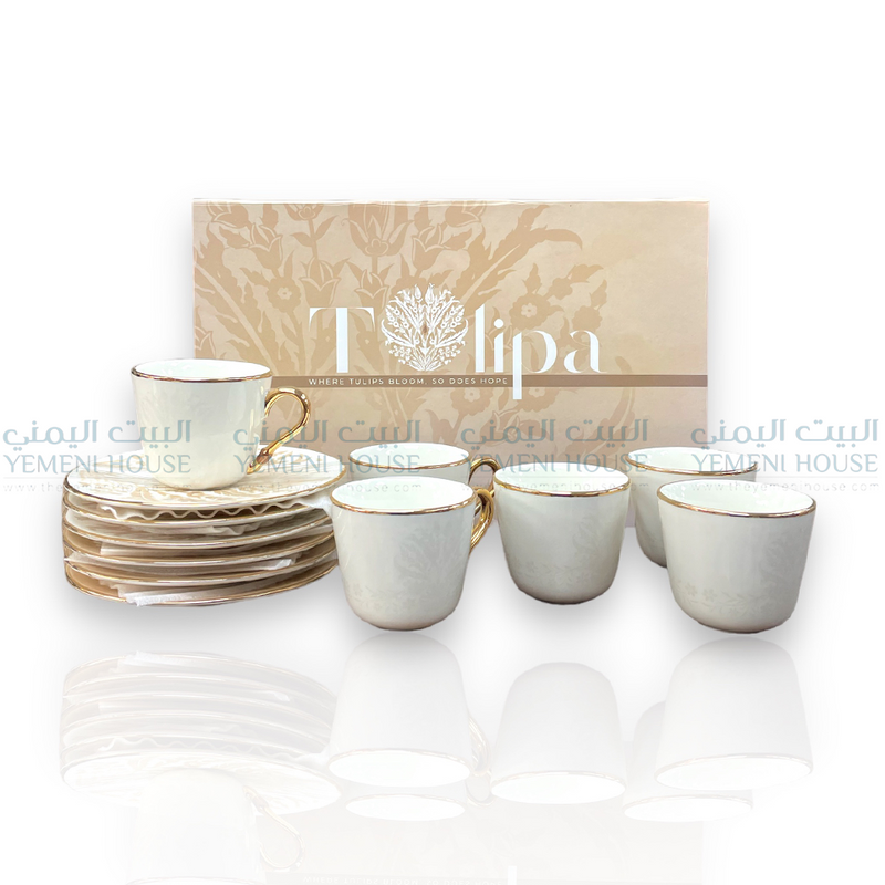 ⁨طقم فناجين القهوة التركية درجة أولى⁩