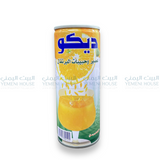 عصير ديكو حبيبات البرتقال من اليمن Dico Orange Juice