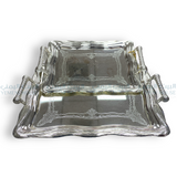 طقم الضيافه Silver Guest Tray Set