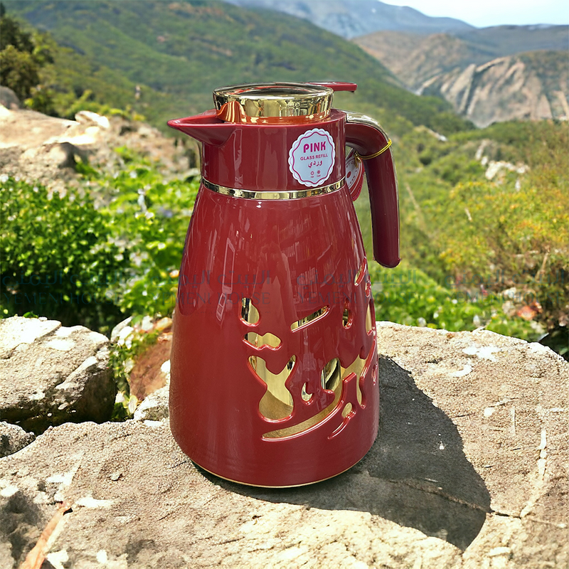 Coffee Flask -ثلاجة قهوه فاخره لون دم الغزال