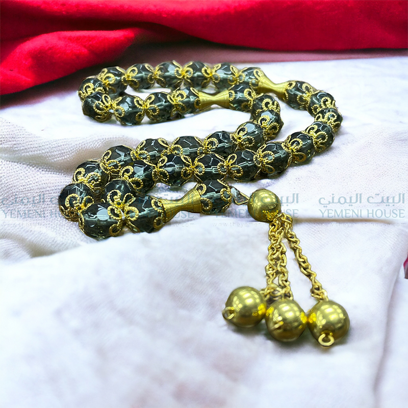 مسبحة يمنيه كريستال