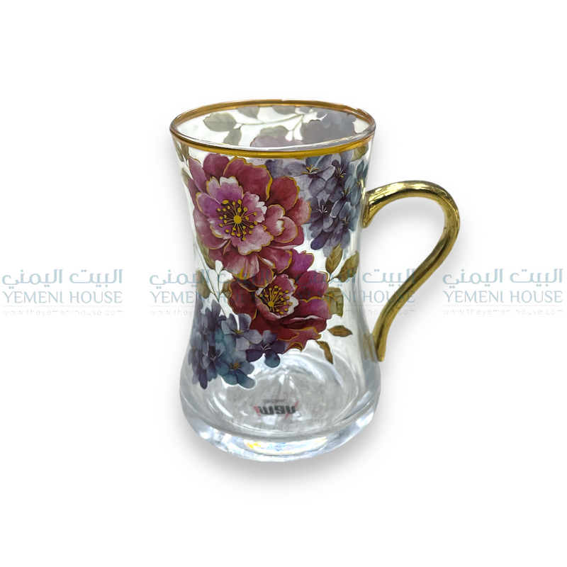 طقم كاسات شاي Tea Cups and Saucers Set