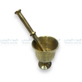 مدق يمني حديد أصلي حجم صغير Yemeni Metal Bronze Pestle