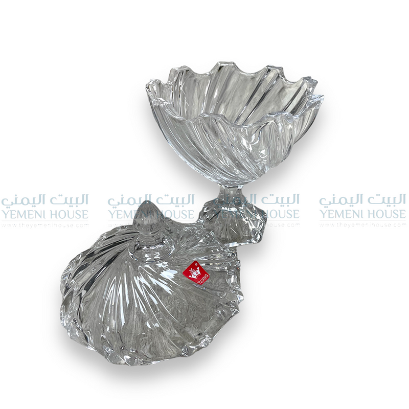 قلص الأيسكريم والحلى Ice Cream Bowl with Lid Glass