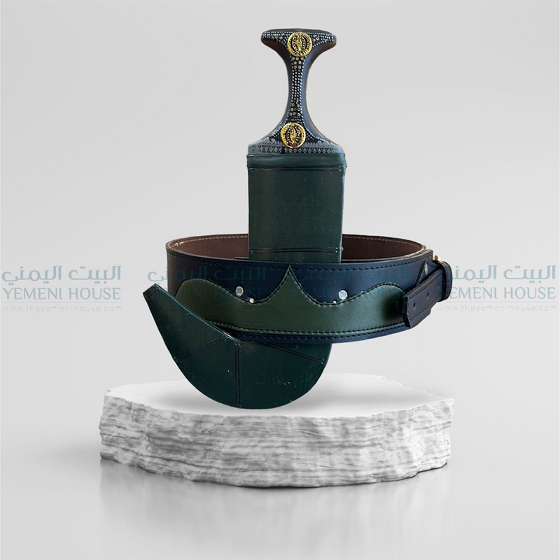 جمبية رجالي حزام جلد