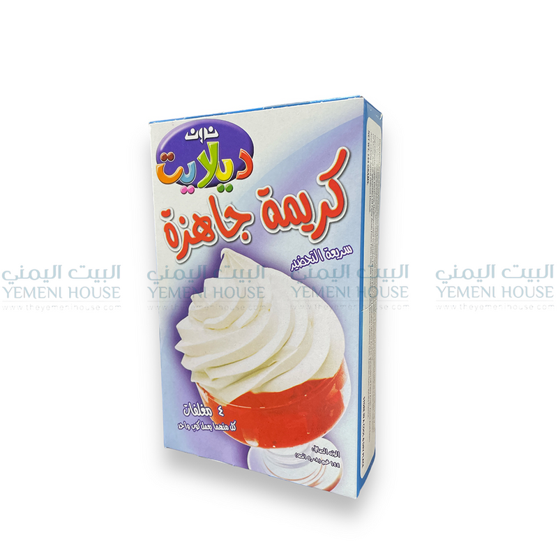 كريمة جاهزة نون ديلايت Delight Whipping Topping Cream