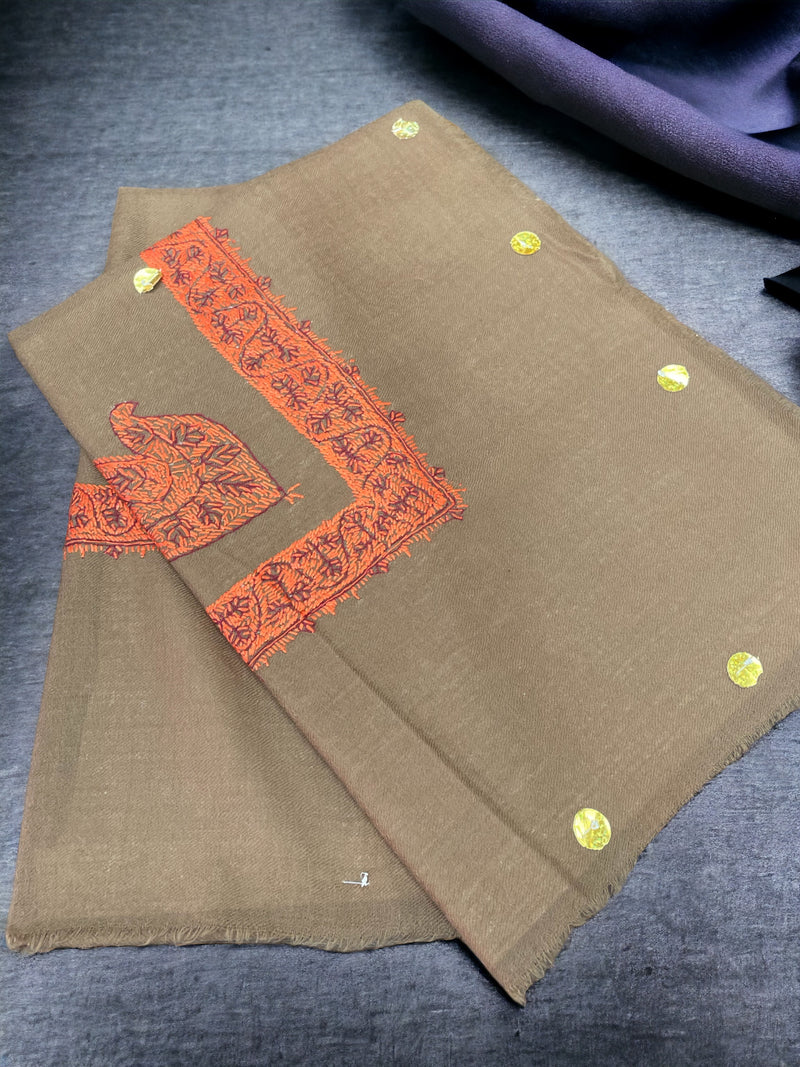 Premium Quality Turma Kashmiri Shal ⁨⁨شال صوف كشميري ترمه درجة أولى⁩⁩⁩⁩⁩