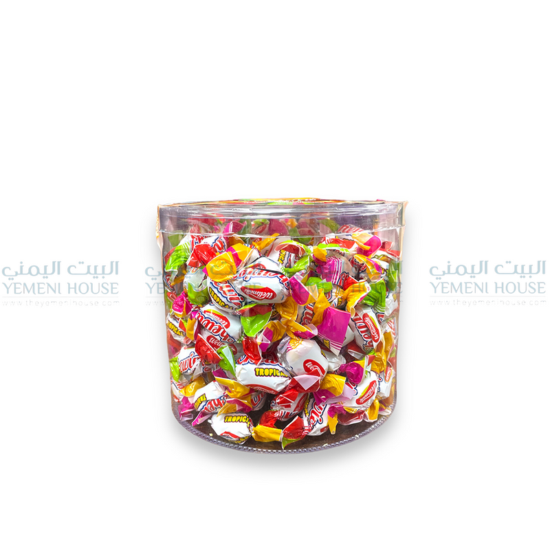 جعالة بنكهات مختلفة Fruit Filled Chewies Tropical
