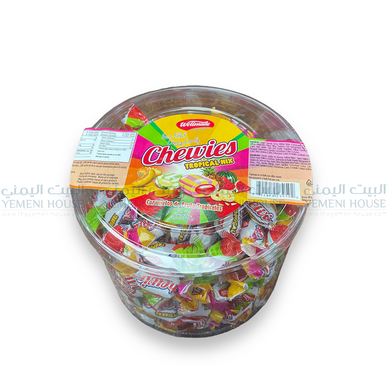 جعالة بنكهات مختلفة Fruit Filled Chewies Tropical