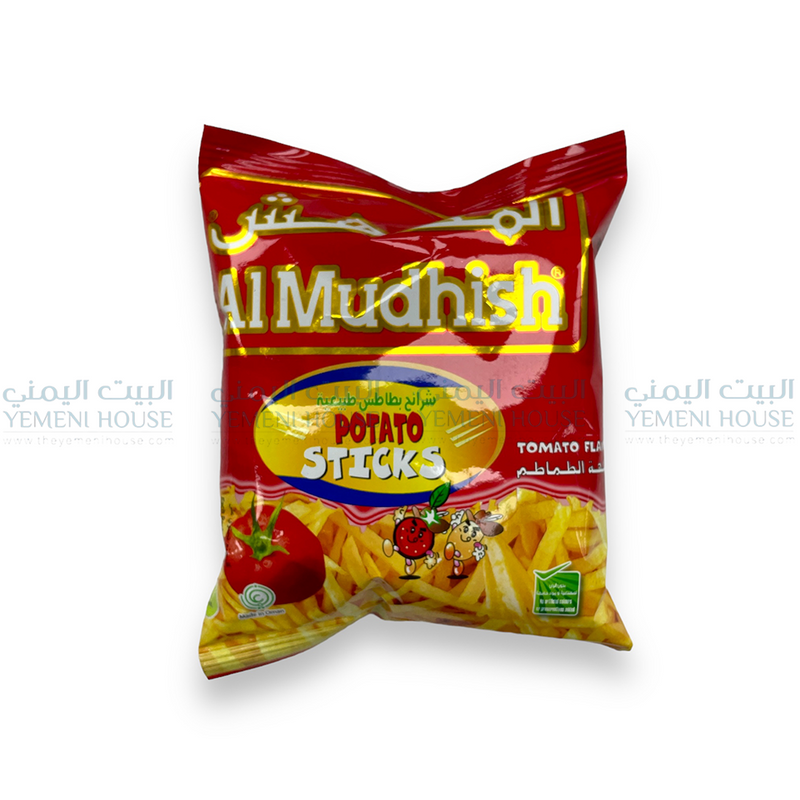 شرايح بطاطس المدهش طبيعية بالطماط Almudhish Potato Sticks