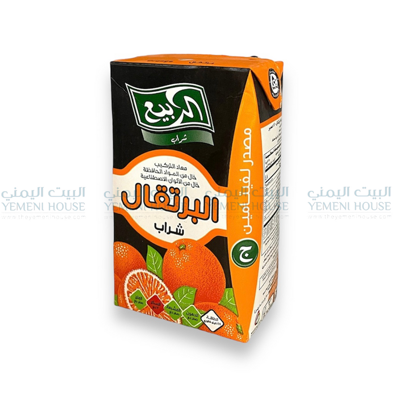 ⁨عصير الربيع البرتقال حججن كبير. alRabie Orange Juice⁩