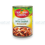 فول مدمس بالطحينة Fava Beans with Tahini