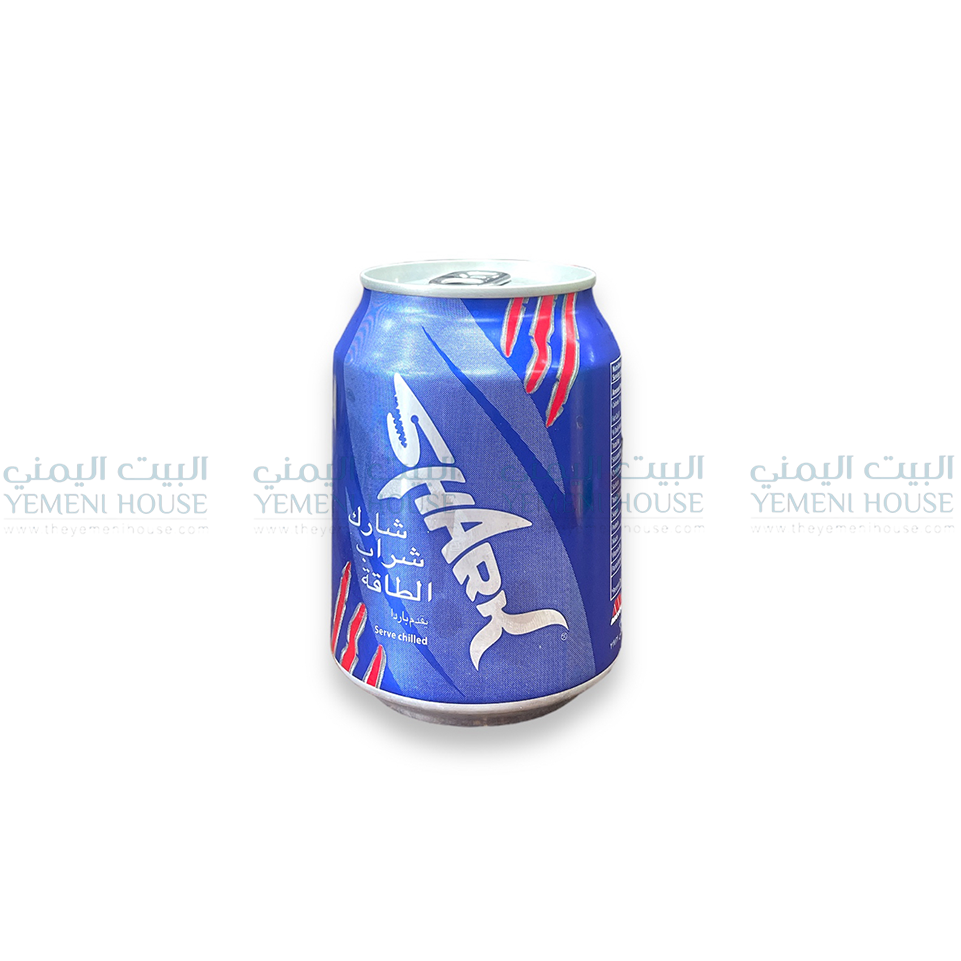 مشروب الطاقه شارك من اليمن shark energy drink