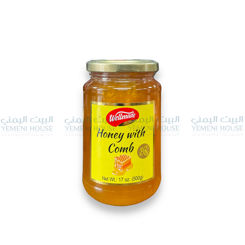 Honey with comb