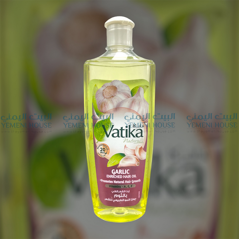 ⁨Vatika Garlic Oil زيت الثوم فاتيكا