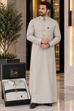 ثوب البيت اليمني الفاخر لون جديد