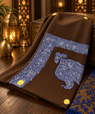 شال صوف كشميري باشمينا درجة أولى Premium Quality Pashmina Kashmiri Shal