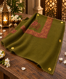 شال صوف كشميري باشمينا درجة أولى Premium Quality Pashmina Kashmiri Shal