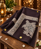 شال صوف كشميري باشمينا درجة أولى Premium Quality Pashmina Kashmiri Shal