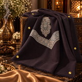 شال صوف كشميري باشمينا درجة أولى Premium Quality Pashmina Kashmiri Shal