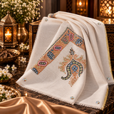 شال صوف كشميري باشمينا درجة أولى Premium Quality Pashmina Kashmiri Shal
