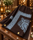 Premium quality Kashmiri wool shawl pashmina شام صوف كشميري باشمينا درجه اولى