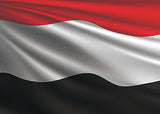 علم ‏الجمهورية اليمنية أحجام مختلفة Republic of Yemen flag