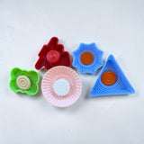 مطابع الكعك 10 قطع ملونه Cookie Presses