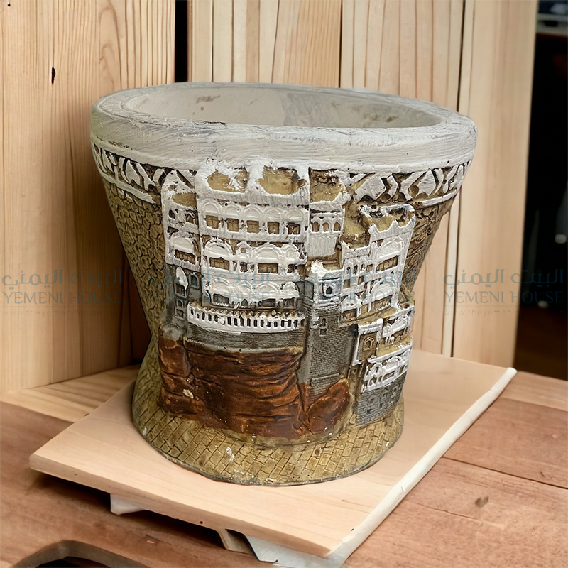 Yemeni Mabkhara Plaster مبخرة يمنية فخار