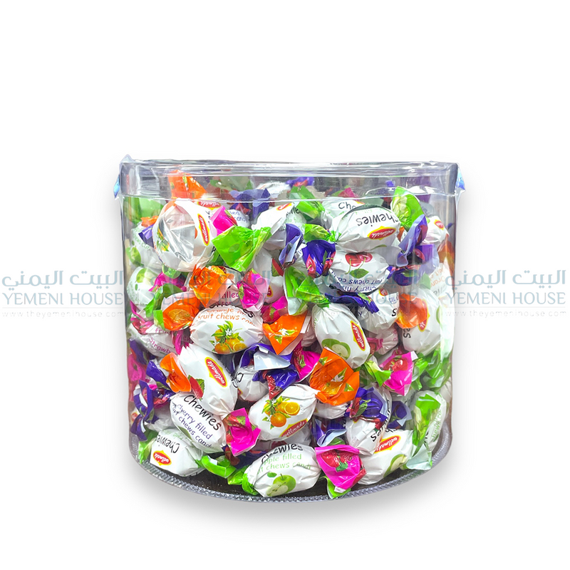 جعالة بنكهات مختلفة Fruit Filled Chewies