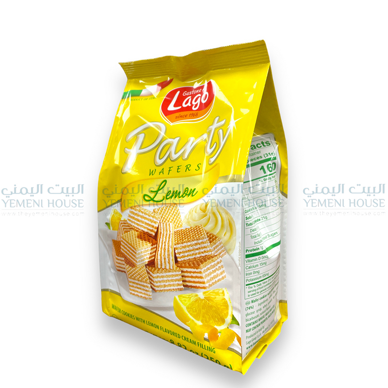 ويفر بنكهة ليمون Lemon Party Wafers