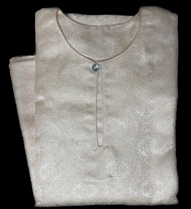 ⁨⁨⁨لبس العرسان اليمني قطعتين ثقيل لون روز جولد ⁩⁩⁩