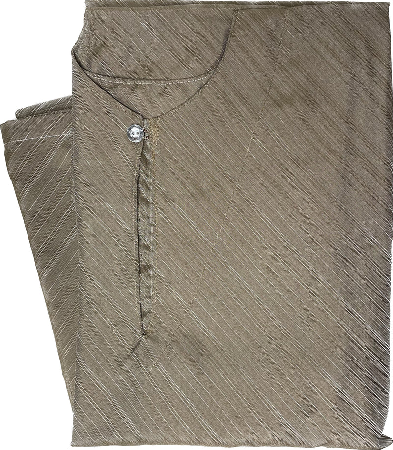 ⁨⁨⁨⁨لبس العرسان اليمني قطعتين لون بني فاتح ⁩⁩⁩⁩